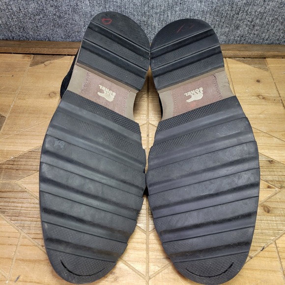 Sorel Madson II Men's 11.5 Waterproof Black Suede Lace Up Chukka Boots - Picture 8 of 13